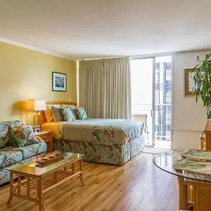 Tropical At Marine Surf Waikiki: Beachfront Oasis With Full Kitchen United States